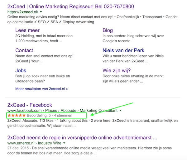 Rich Snippets 2xCeed | 2xCeed Marketeers on Demand