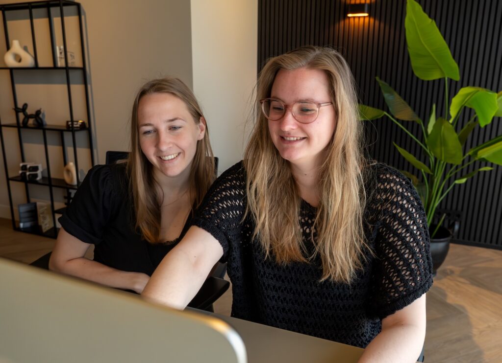 Maaike en Miranda samenwerken | 2xCeed Marketeers on Demand