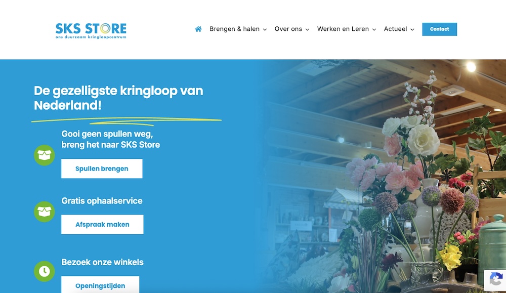 SKS store website | 2xCeed sales, marketing & IT