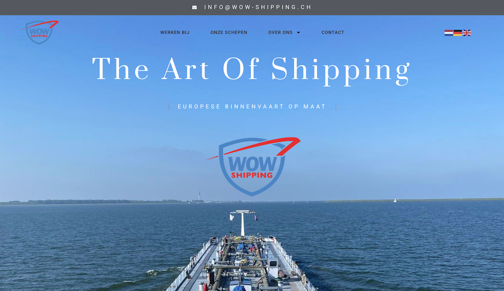 WOW Shipping website | 2xCeed sales, marketing & IT